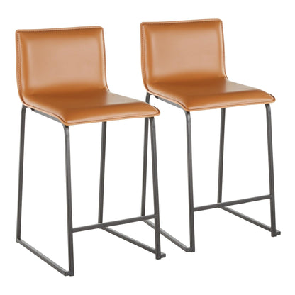 Majestic Office Furniture 26" Fixed-Height Counter Stool - Set of 2