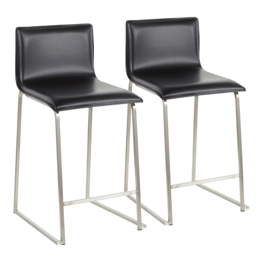 Majestic Office Furniture 26" Fixed-Height Counter Stool - Set of 2