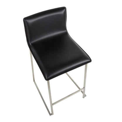 Majestic Office Furniture 26" Fixed-Height Counter Stool - Set of 2