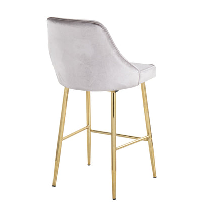 Majestic Office Furniture 25" Fixed-Height Counter Stool - Set of 2