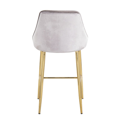 Majestic Office Furniture 25" Fixed-Height Counter Stool - Set of 2