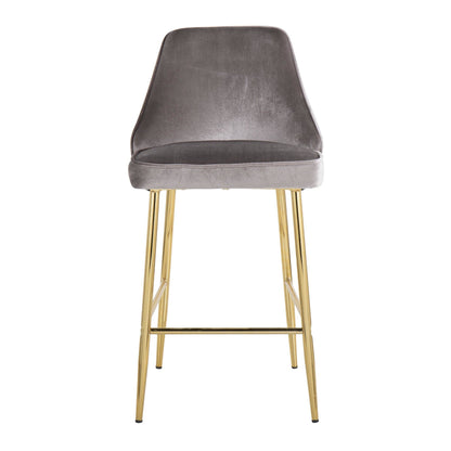 Majestic Office Furniture 25" Fixed-Height Counter Stool - Set of 2