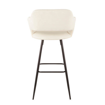Majestic Office Furniture 30" Fixed-Height Barstool - Set of 2