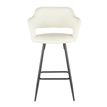 Majestic Office Furniture 25" Fixed-Height Counter Stool - Set of 2