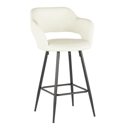 Majestic Office Furniture 25" Fixed-Height Counter Stool - Set of 2
