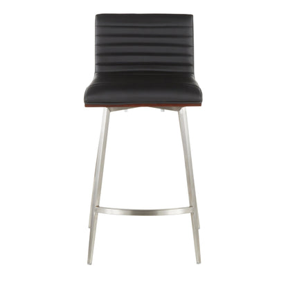 Majestic Office Furniture 26" Fixed-Height Counter Stool - Set of 2