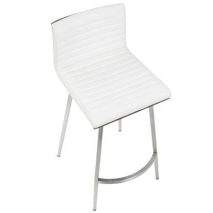 Majestic Office Furniture 26" Fixed-Height Counter Stool - Set of 2