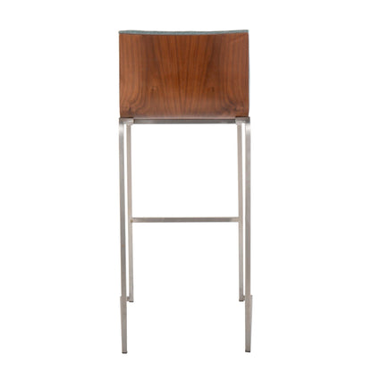 Majestic Office Furniture Mara 30" Fixed-Height Barstool - Set of 2