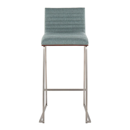 Majestic Office Furniture Mara 30" Fixed-Height Barstool - Set of 2