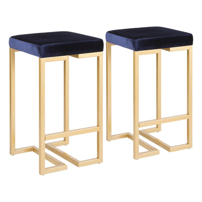 Majestic Office Furniture 26" Fixed-Height Counter Stool - Set of 2