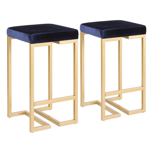 Majestic Office Furniture 26" Fixed-Height Counter Stool - Set of 2