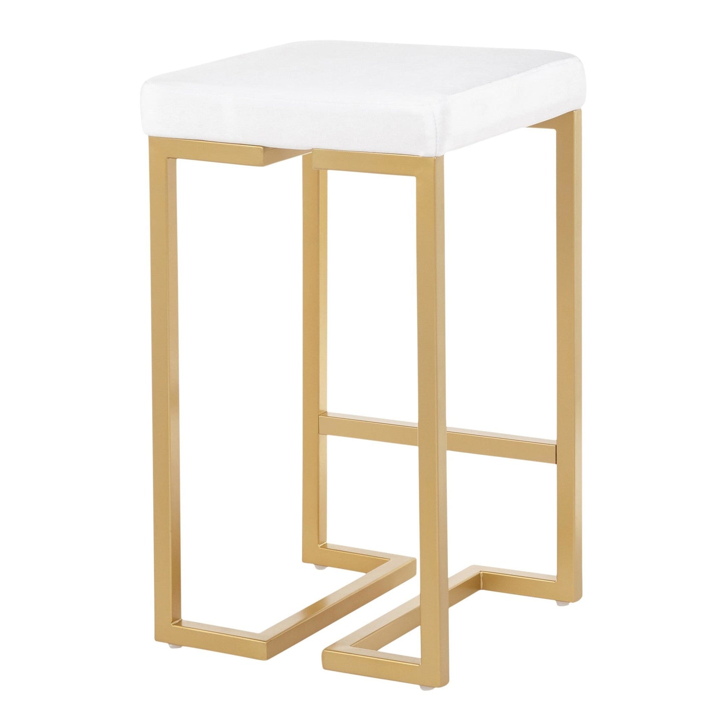 Majestic Office Furniture 26" Fixed-Height Counter Stool - Set of 2