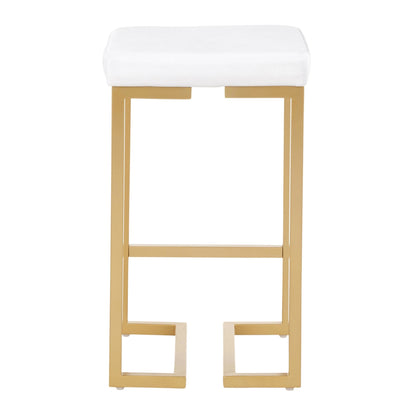 Majestic Office Furniture 26" Fixed-Height Counter Stool - Set of 2