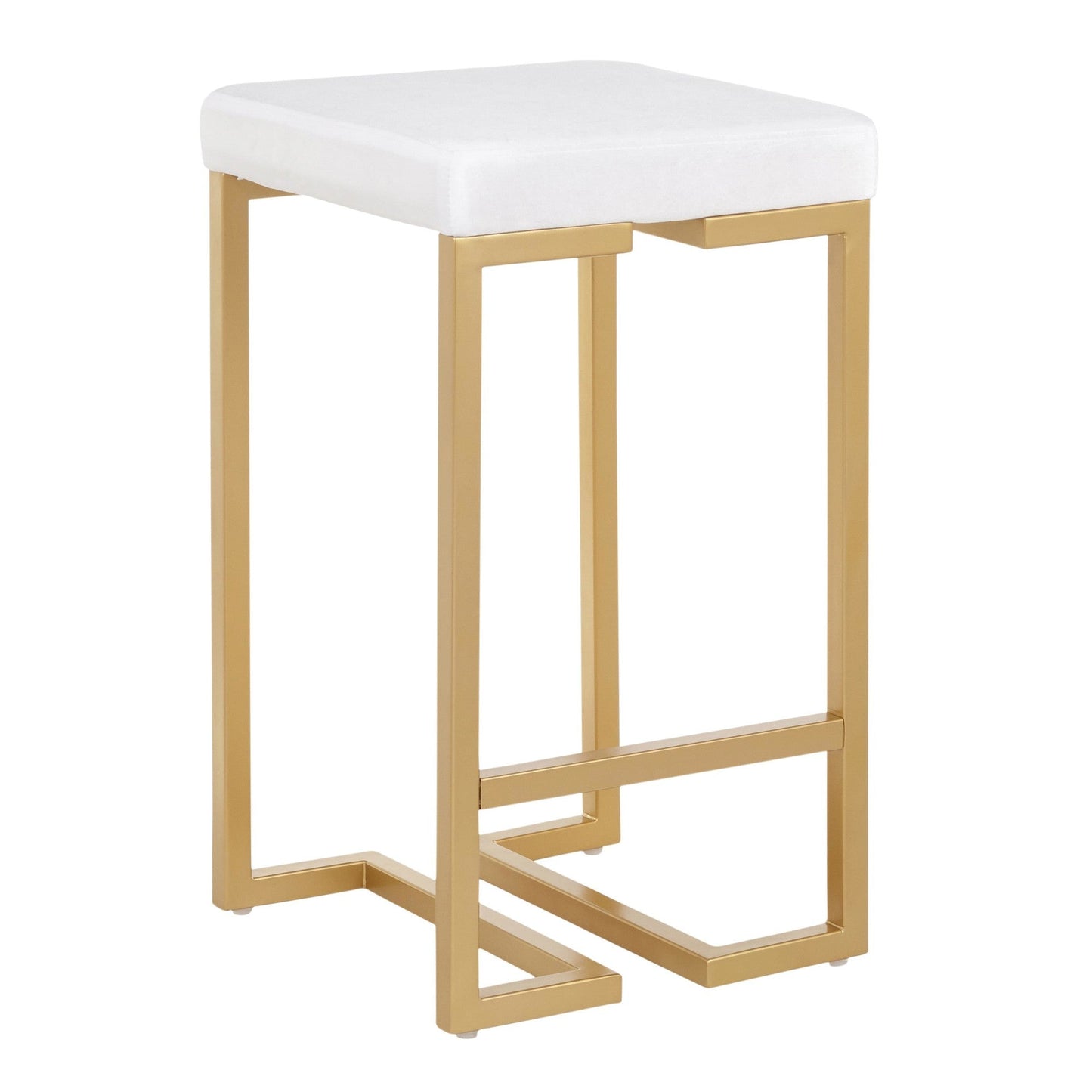 Majestic Office Furniture 26" Fixed-Height Counter Stool - Set of 2