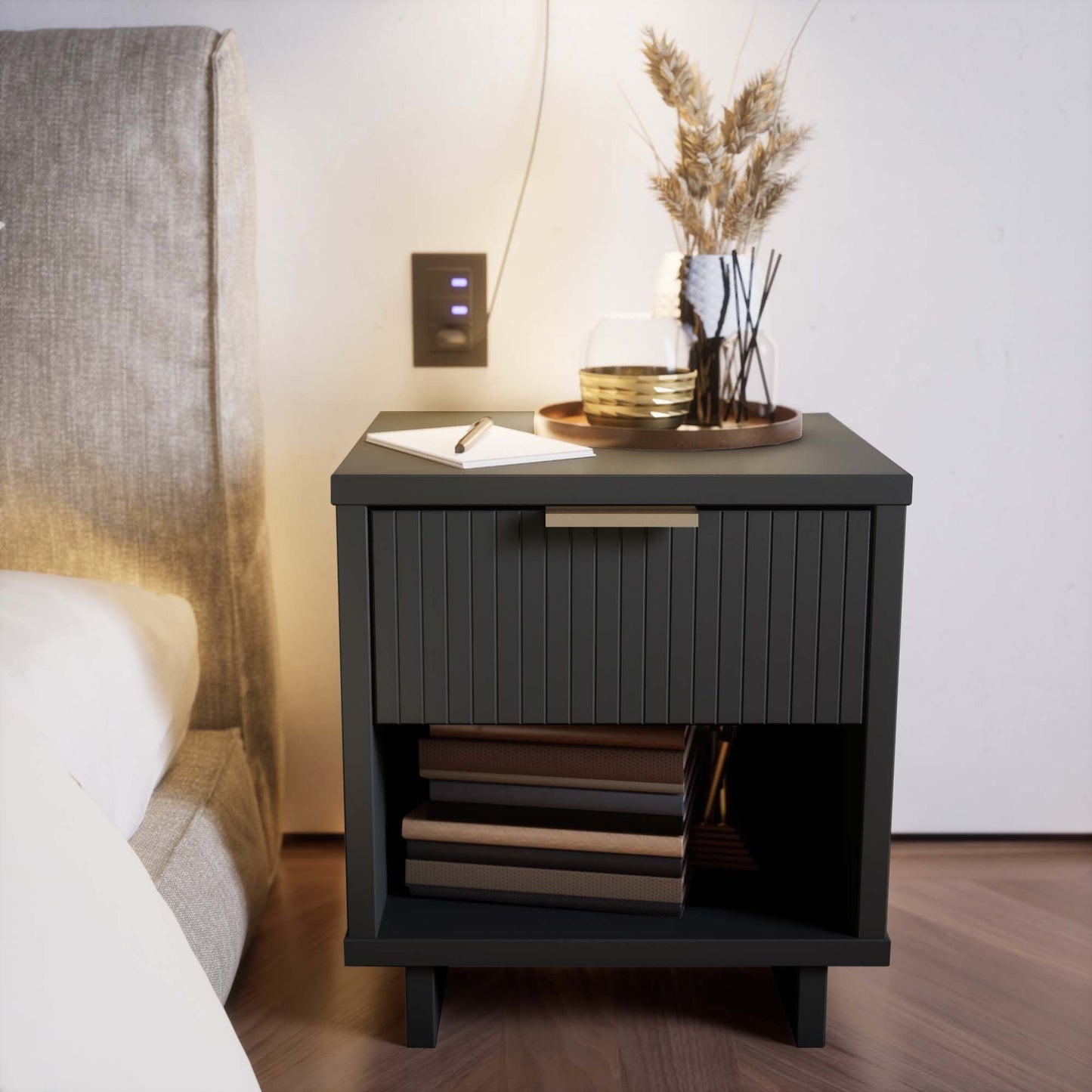 Manhattan Comfort Granville Nightstand 1.0