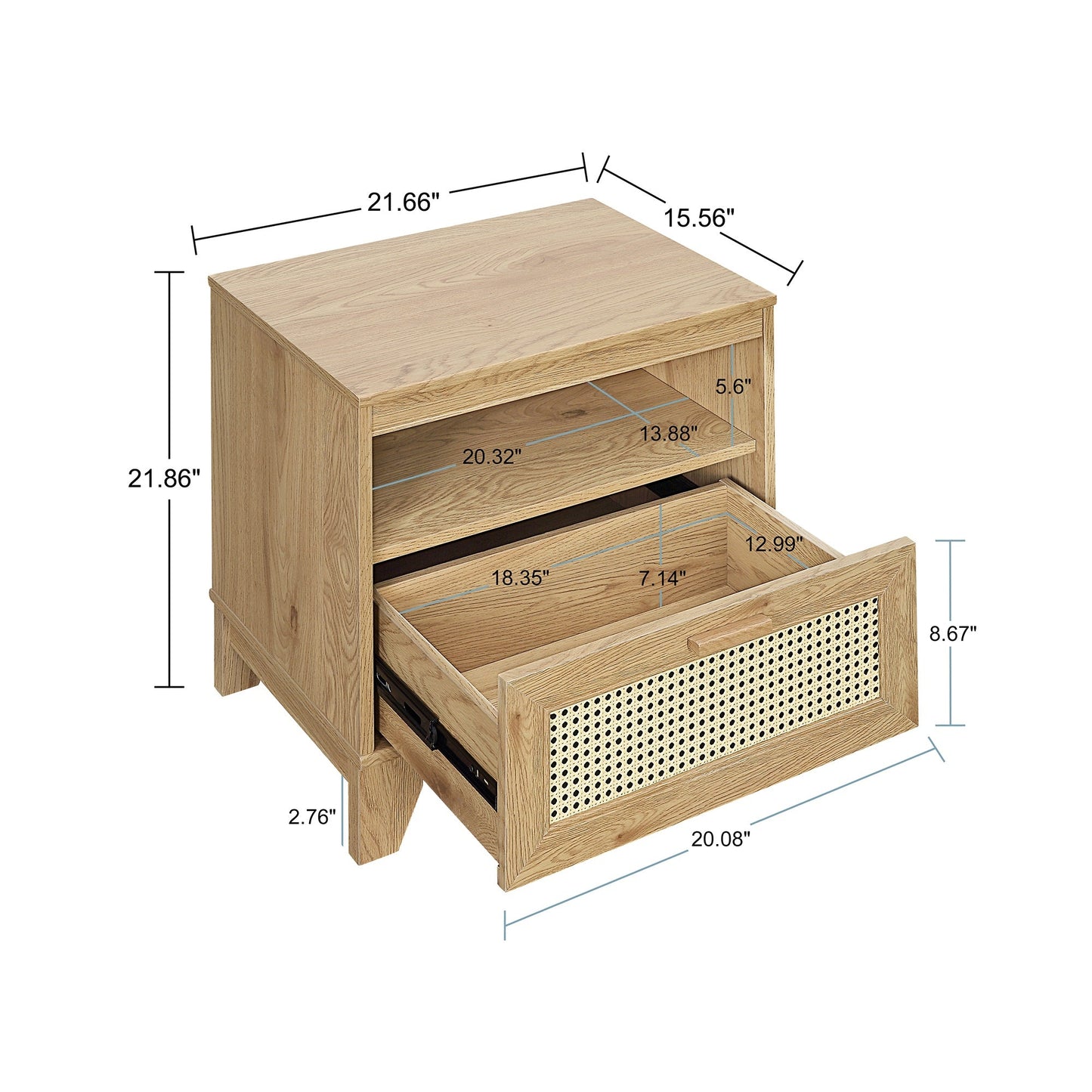 Manhattan Comfort Sheridan Nightstand
