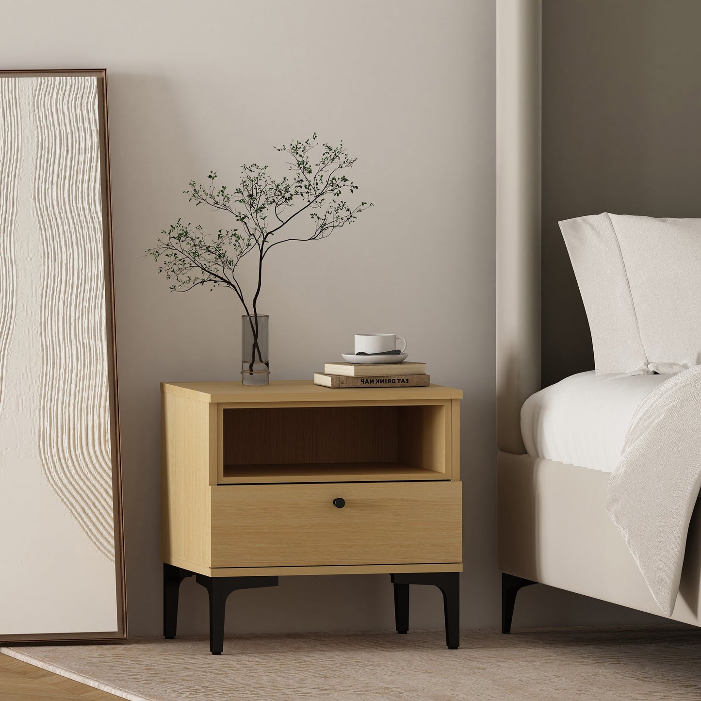 Manhattan Comfort Amara Nightstand