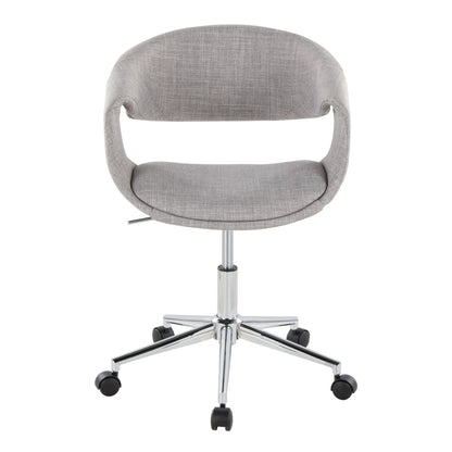 Majestic Office Furniture Upholstered 5-star Task Chair