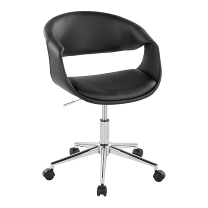 Majestic Office Furniture Upholstered 5-star Task Chair