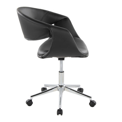 Majestic Office Furniture Upholstered 5-star Task Chair