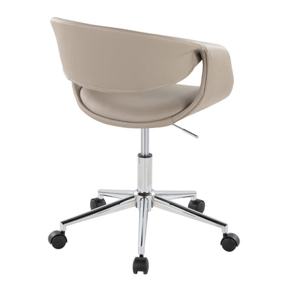 Majestic Office Furniture Upholstered 5-star Task Chair