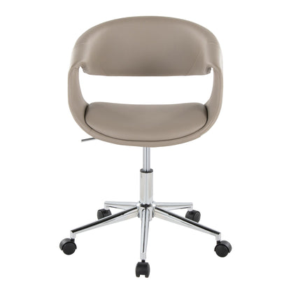 Majestic Office Furniture Upholstered 5-star Task Chair