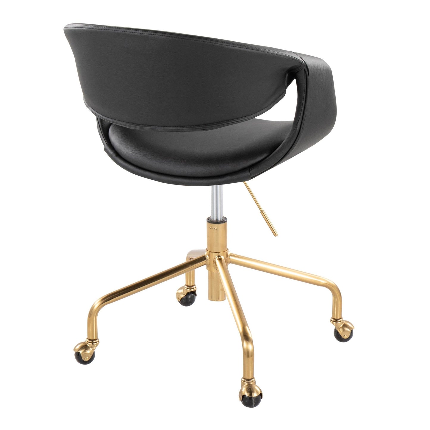 Lumisource Curvo Upholstered 4-star Task Chair