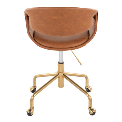 Lumisource Curvo Upholstered 4-star Task Chair