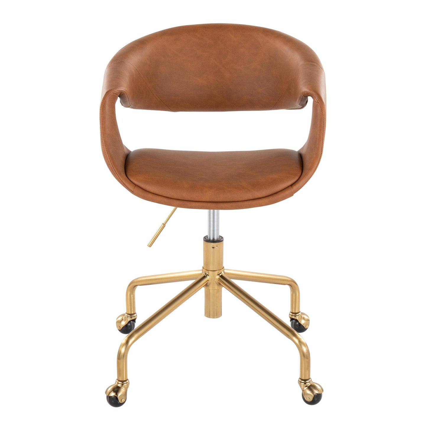 Lumisource Curvo Upholstered 4-star Task Chair