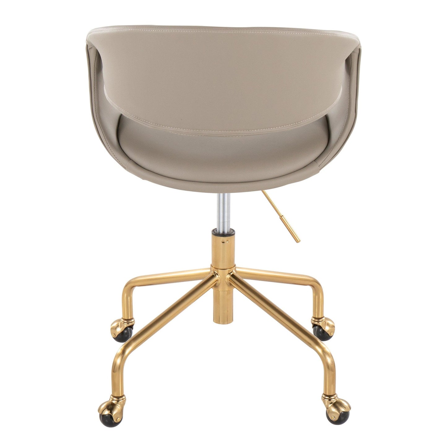 Lumisource Curvo Upholstered 4-star Task Chair