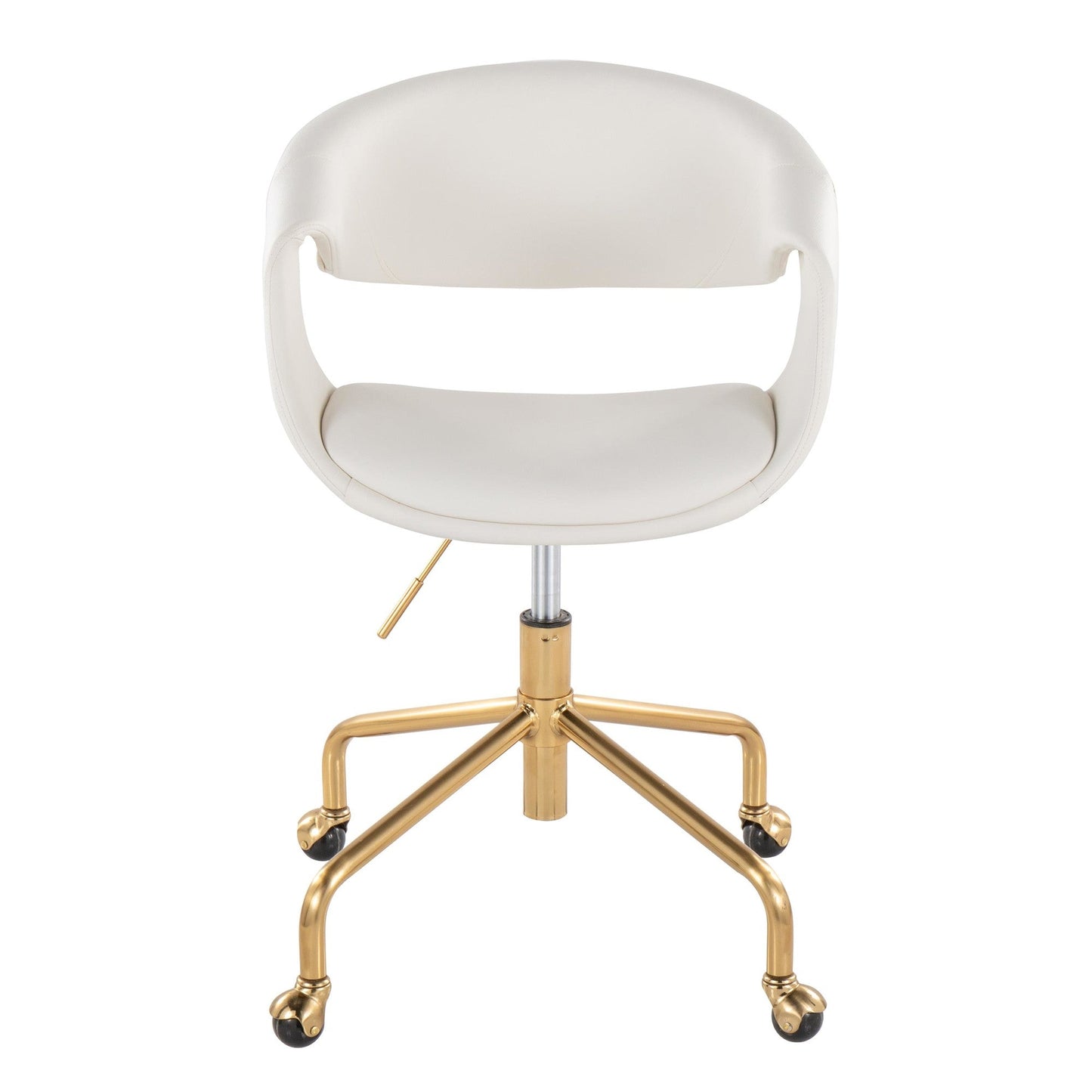 Lumisource Curvo Upholstered 4-star Task Chair