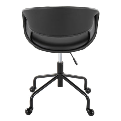 Lumisource Curvo Upholstered 4-star Task Chair