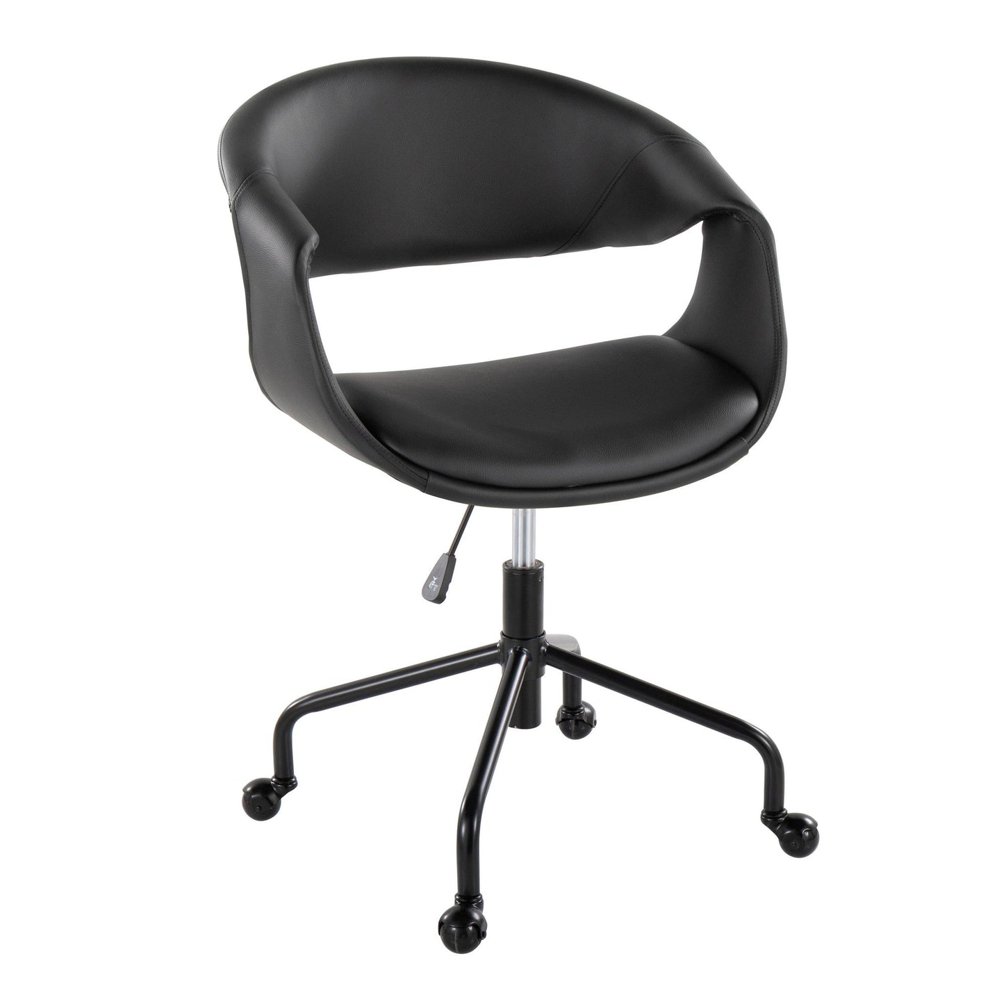 Lumisource Curvo Upholstered 4-star Task Chair