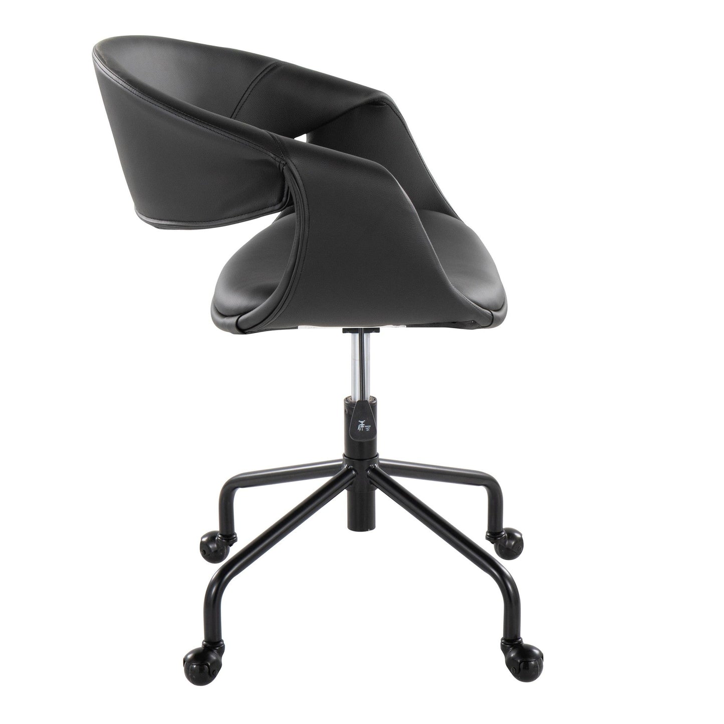 Lumisource Curvo Upholstered 4-star Task Chair