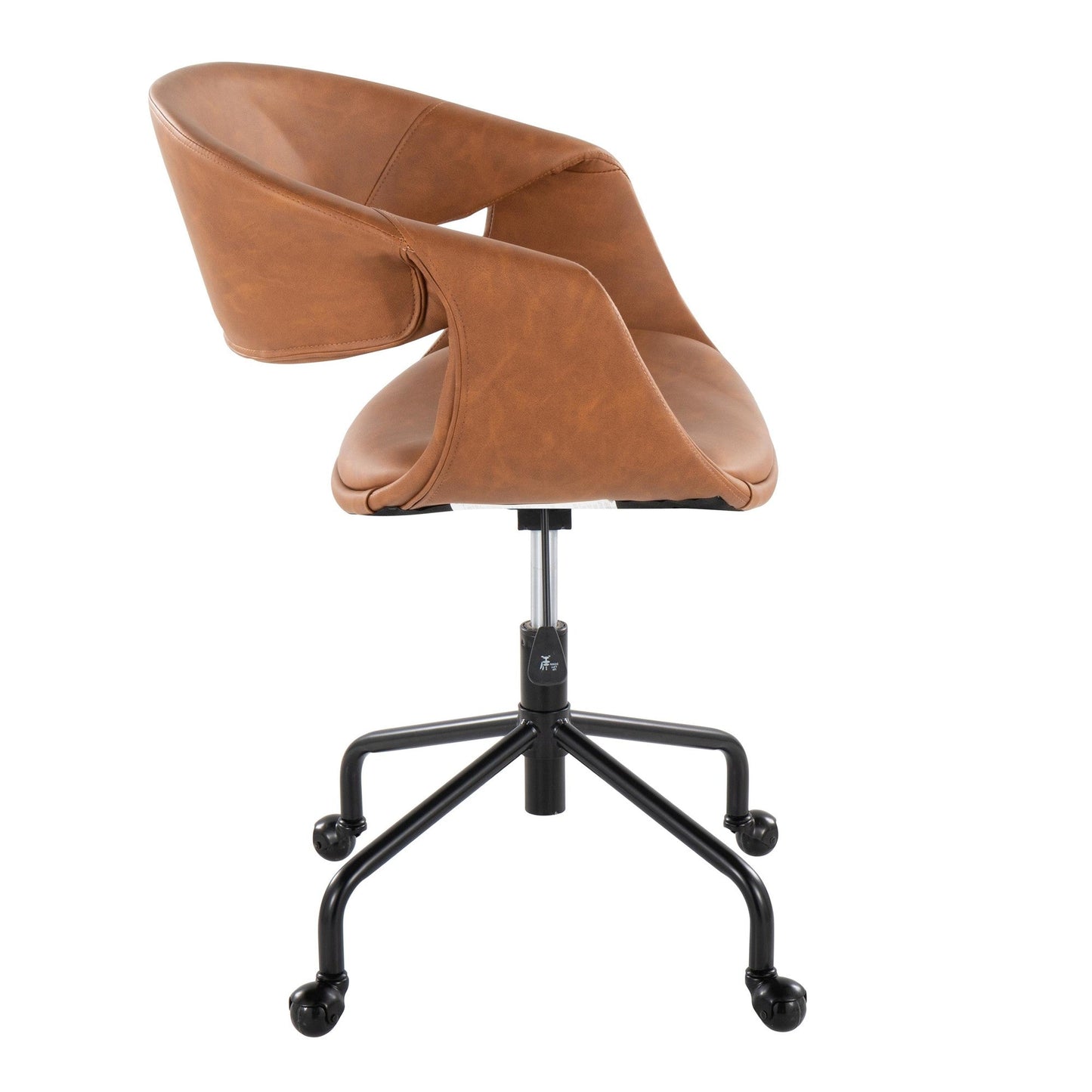 Lumisource Curvo Upholstered 4-star Task Chair