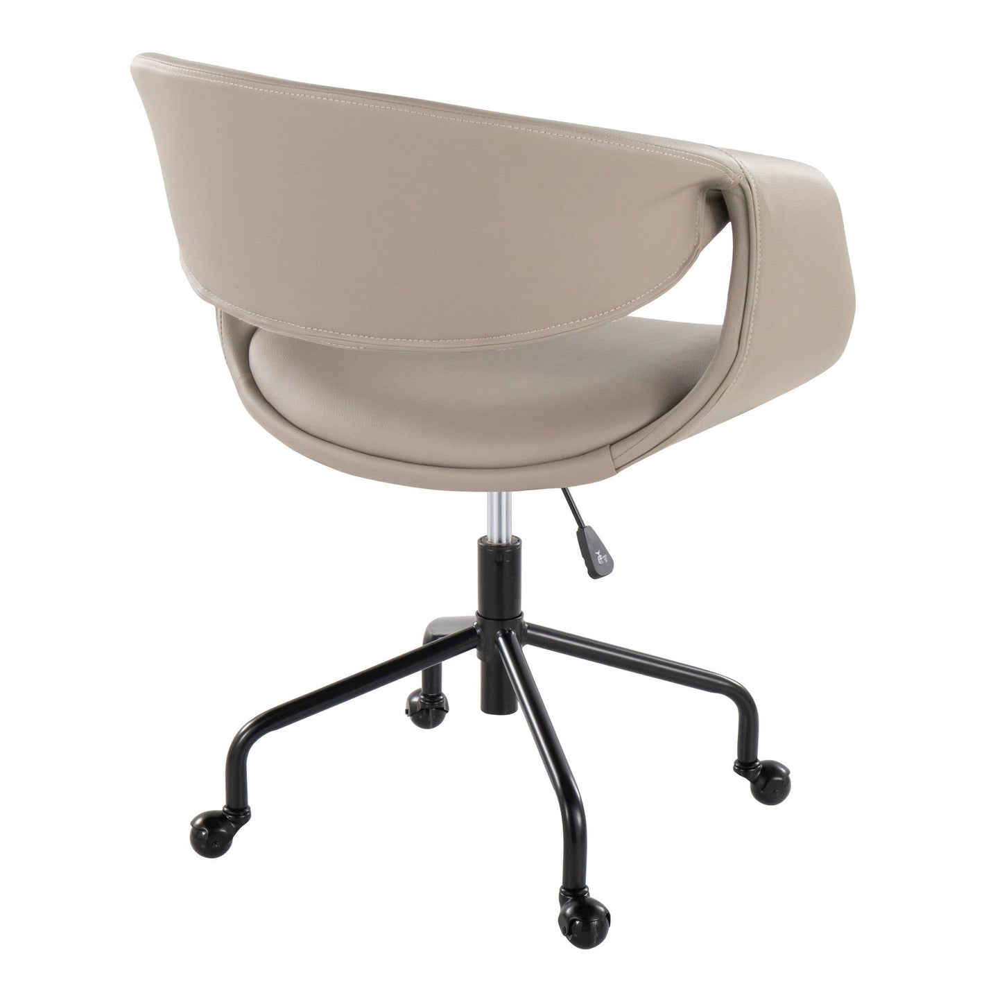 Lumisource Curvo Upholstered 4-star Task Chair