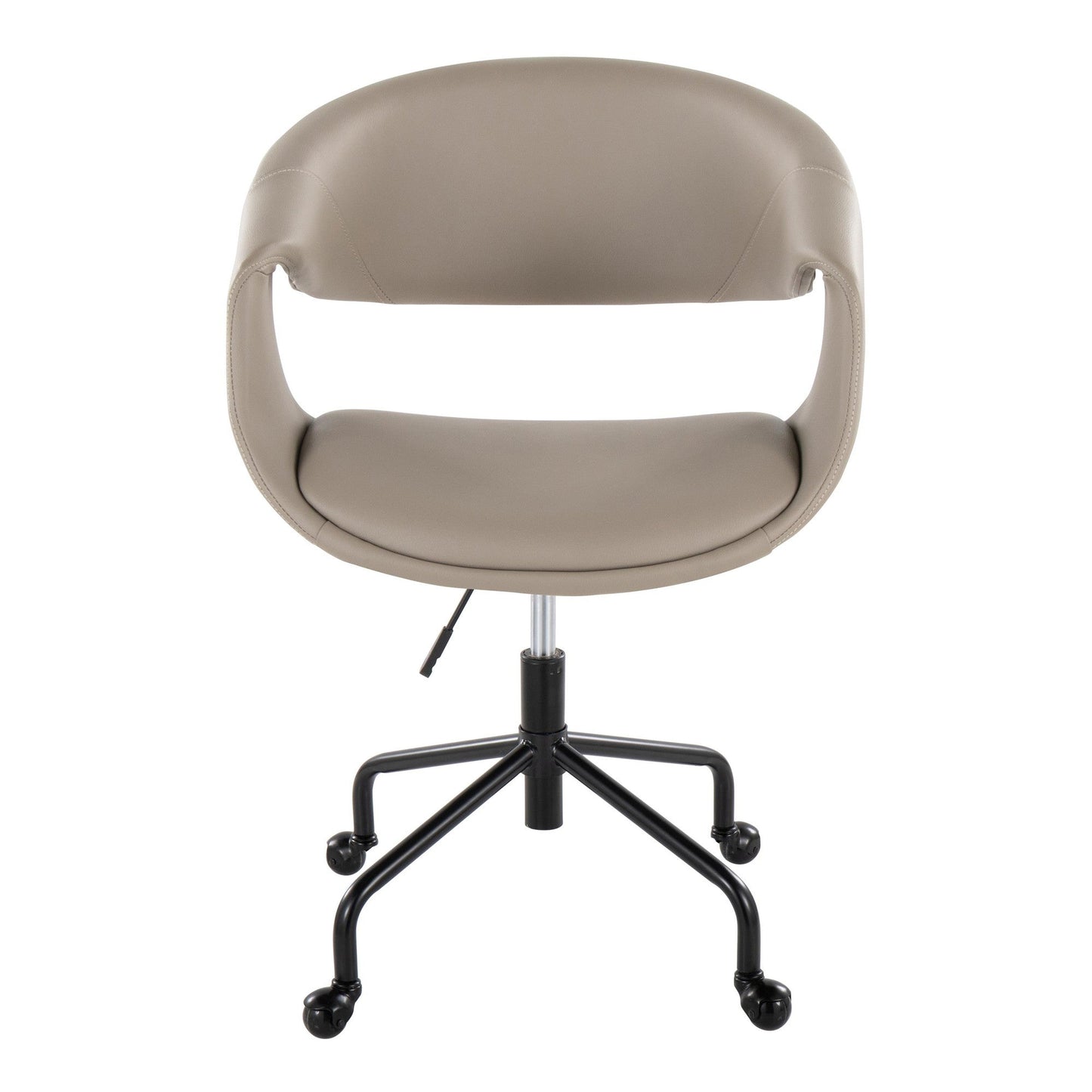 Lumisource Curvo Upholstered 4-star Task Chair