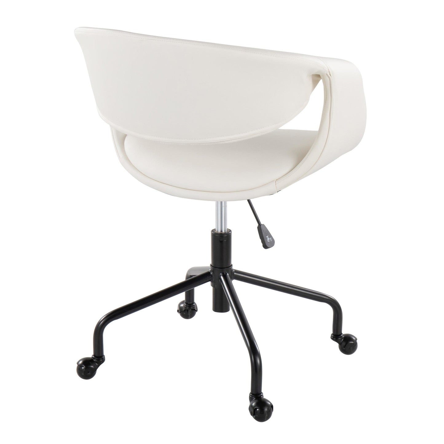 Lumisource Curvo Upholstered 4-star Task Chair
