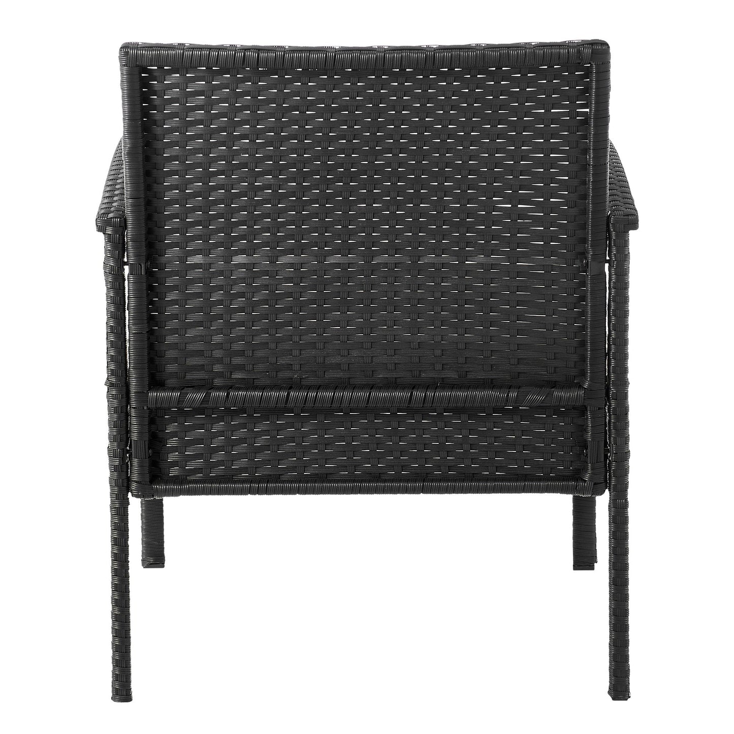 Manhattan Comfort 3-Piece Noli Patio 2- Person Seating Group with End Table
