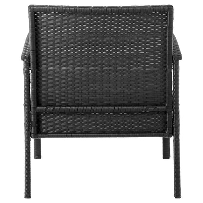 Manhattan Comfort 3-Piece Noli Patio 2- Person Seating Group with End Table