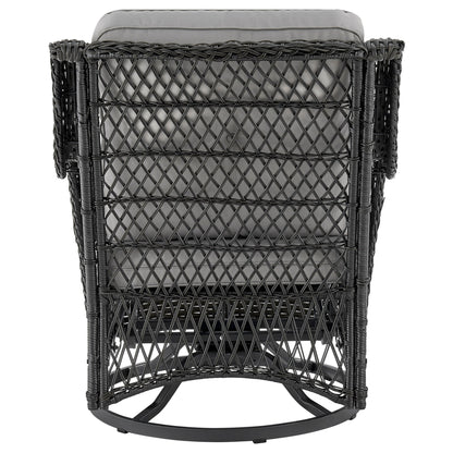 Manhattan Comfort 3-Piece Fruttuo Patio 2- Person Seating Group with End Table