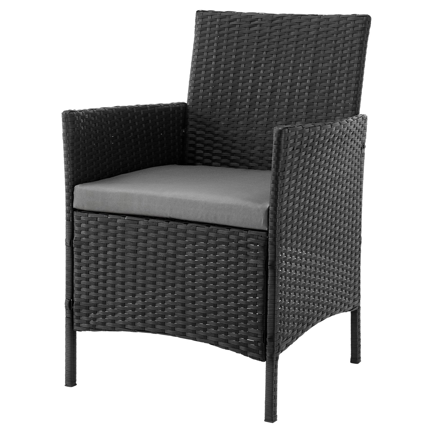 Manhattan Comfort 3-Piece Imperia Patio 2- Person Seating Group with End Table