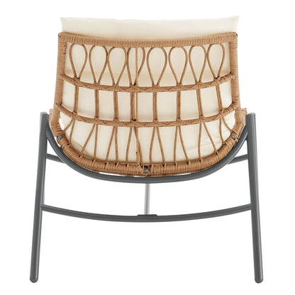Manhattan Comfort 3-Piece Sunset Patio Conversation Set