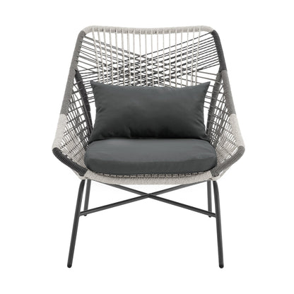 Manhattan Comfort 5-Piece Ashland Patio Conversation Set