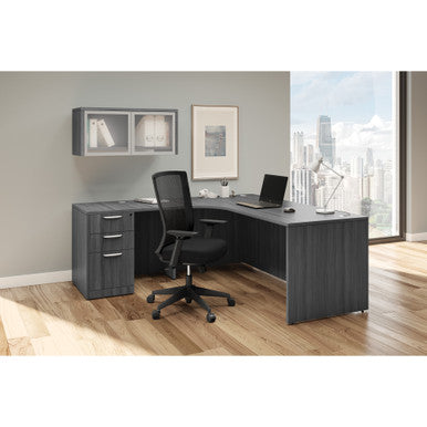 OfficeSource OS Laminate L Shape Typical - OSTYP308