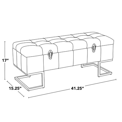 Majestic Office Furniture Storage Bench