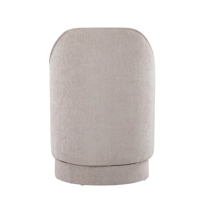 Lumisource Marla 18" Upholstered Vanity Stool