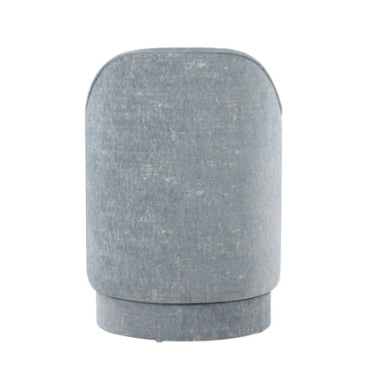 Lumisource Marla 18" Upholstered Vanity Stool