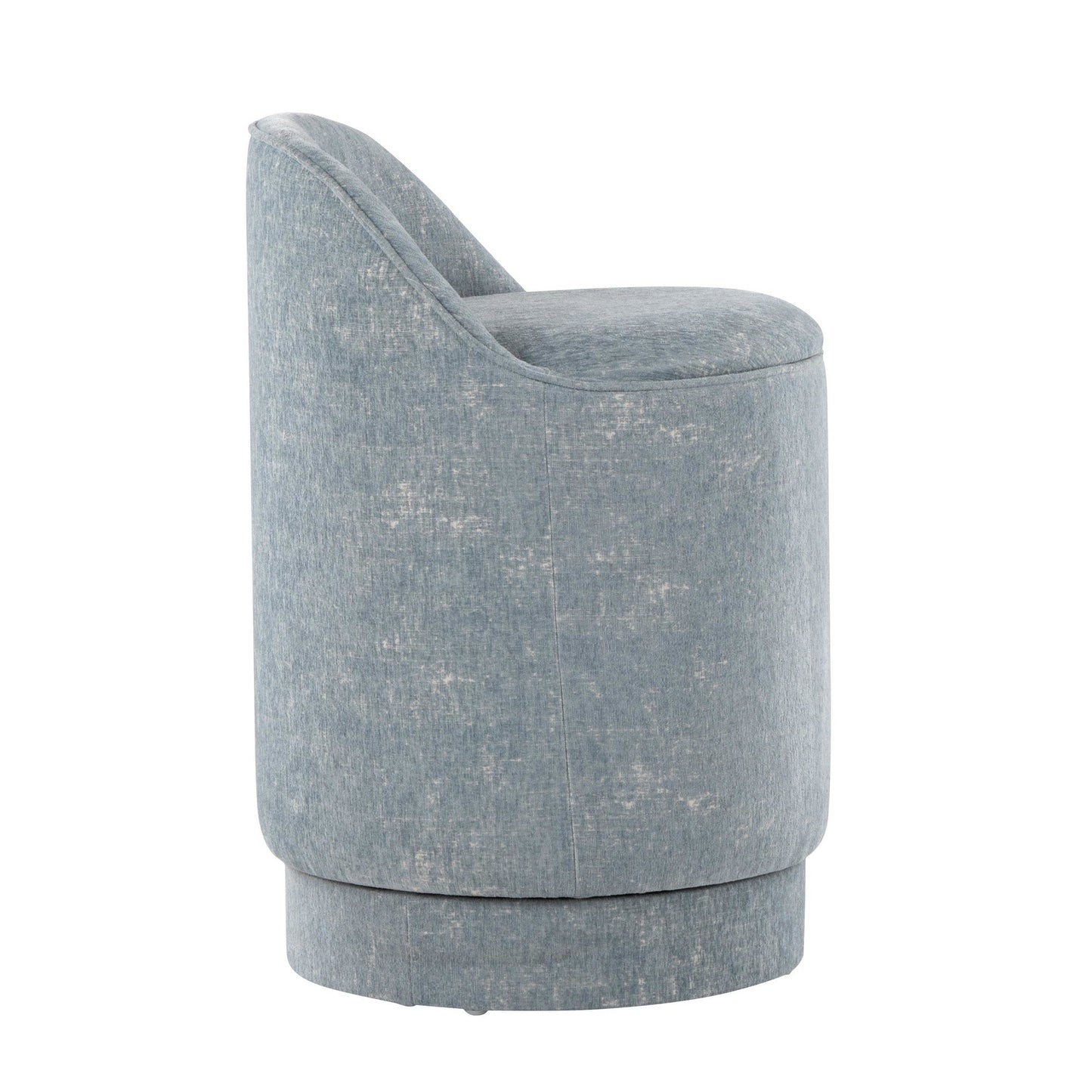 Lumisource Marla 18" Upholstered Vanity Stool