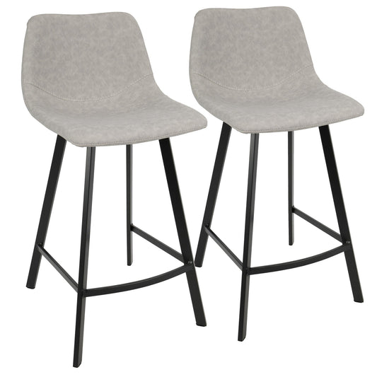 Majestic Office Furniture 26" Fixed-Height Counter Stool - Set of 2